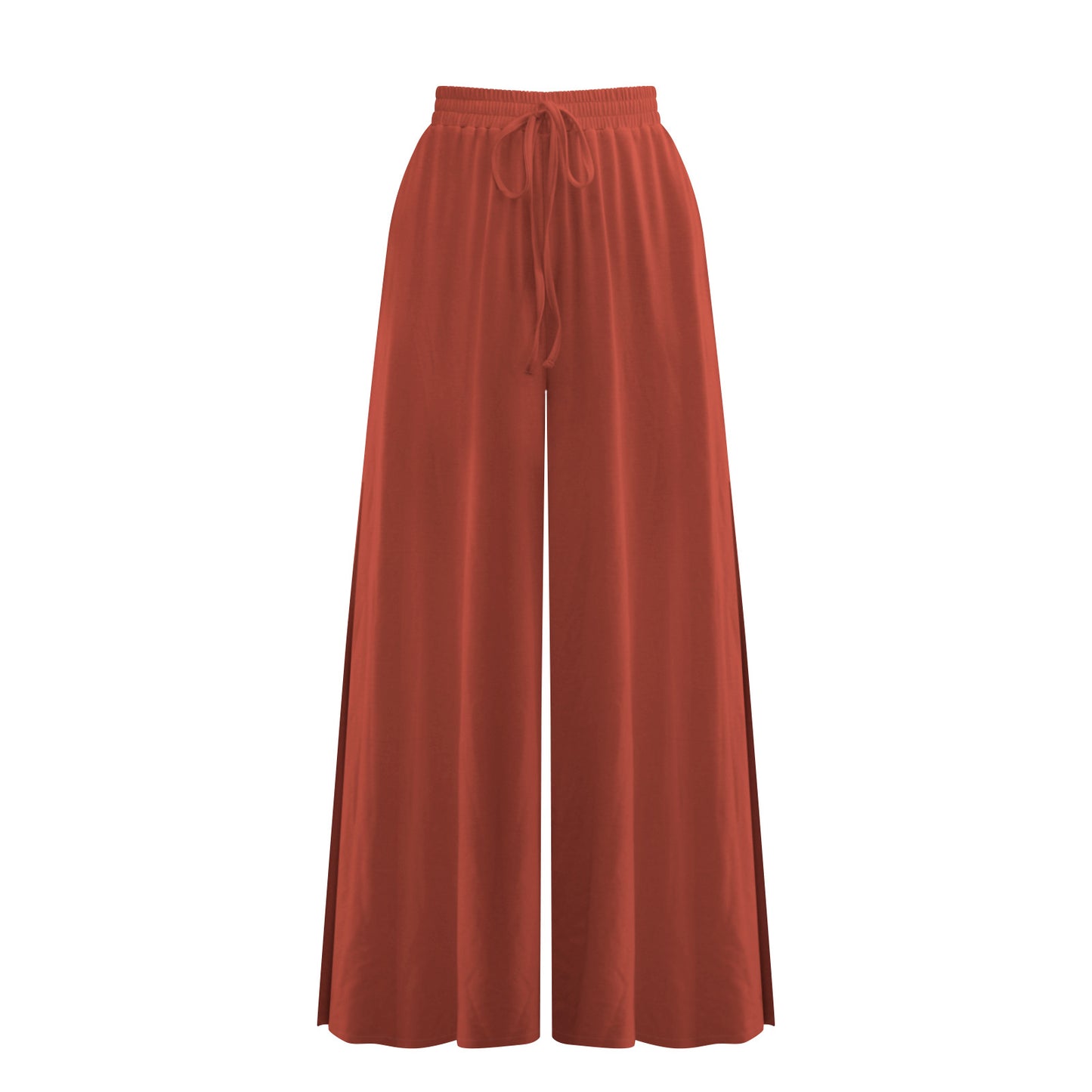 Casual Side Split Women Summer Pants