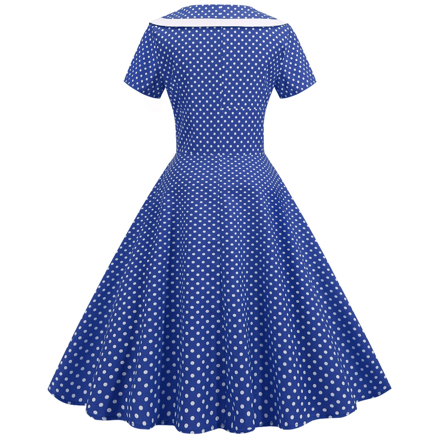 Vintage Polk Dot Women Dresses