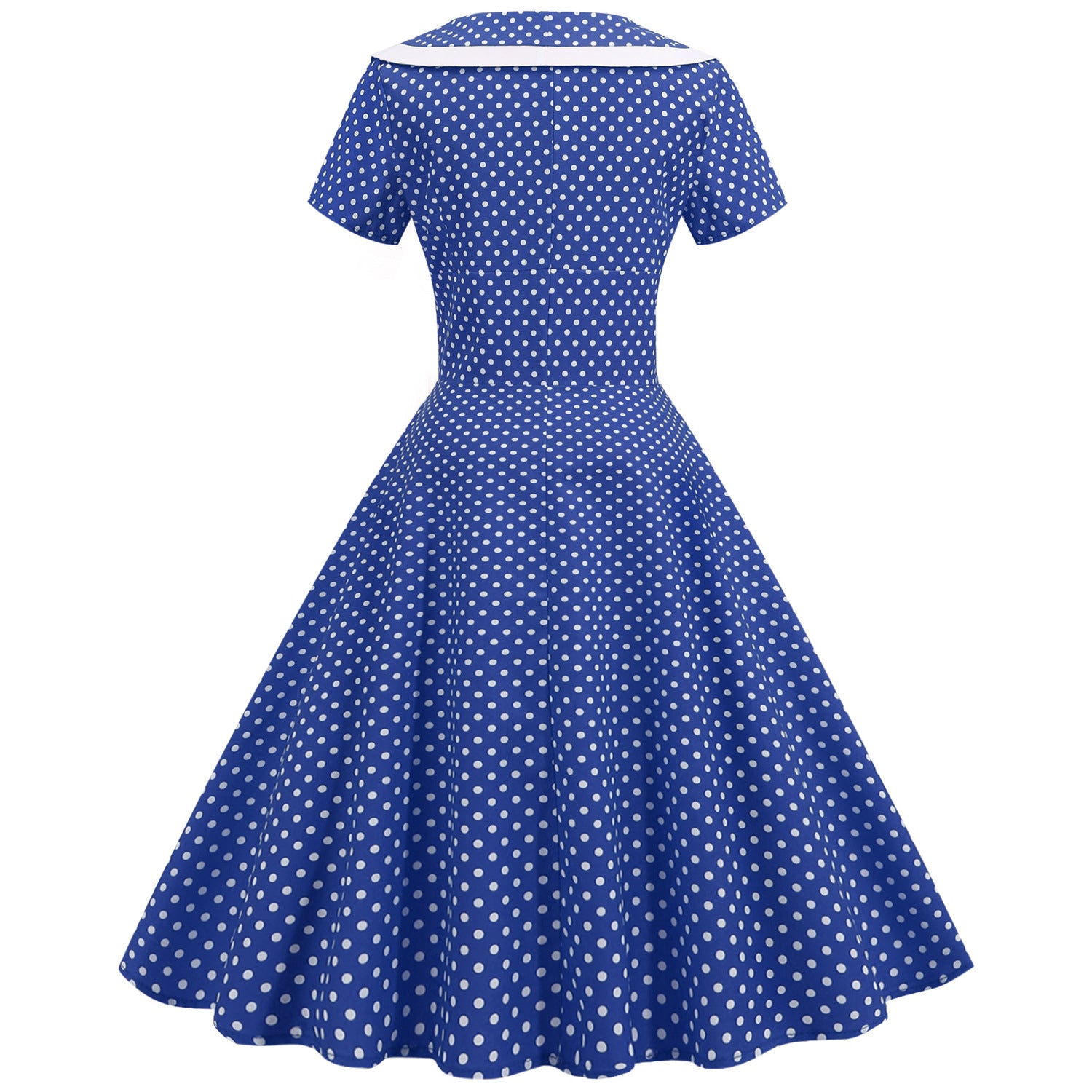 Vintage Polk Dot Women Dresses