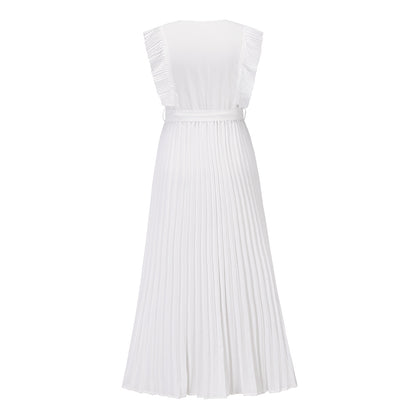Casual Chiffon Sleeveless Women Long Maxi Dresses
