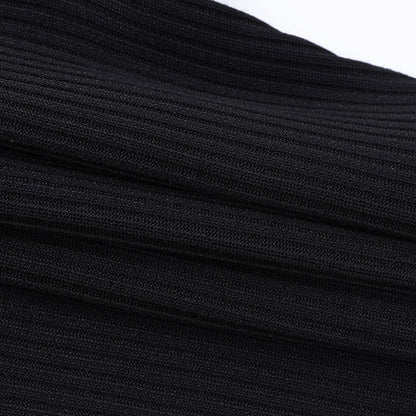 Elegant Turtleneck Short Knitted Tops