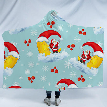 Merry Christmas Magic Hats Throw Blankets