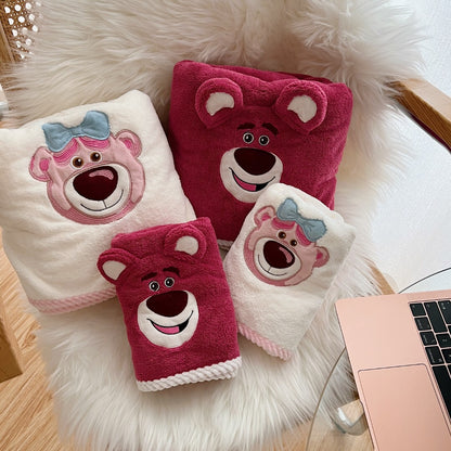 Animal Design Fast Drying Towel and Bath Towel Sets