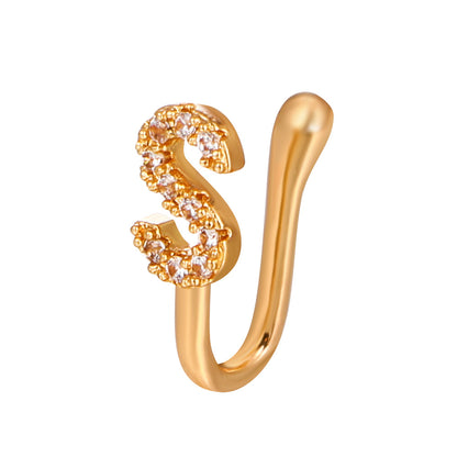 Fashion Letter Design Nose Rings for Women