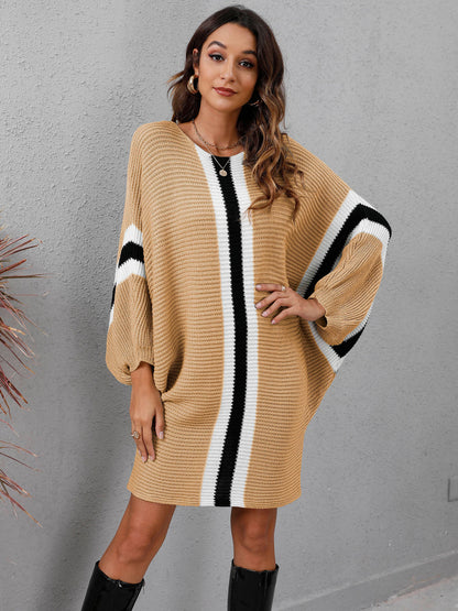 Casual Knitting Bat Sleeves Knitting Sweaters for Women