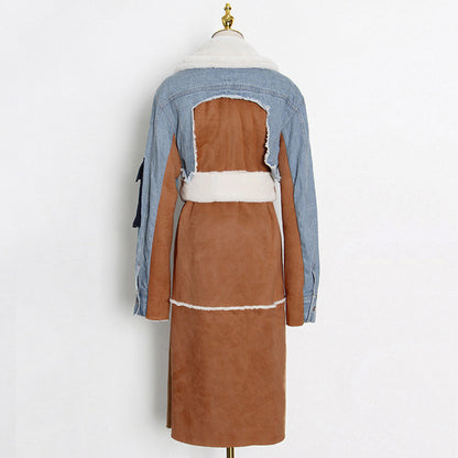 Fashion Sherpa Warm Long Overcoat for Women