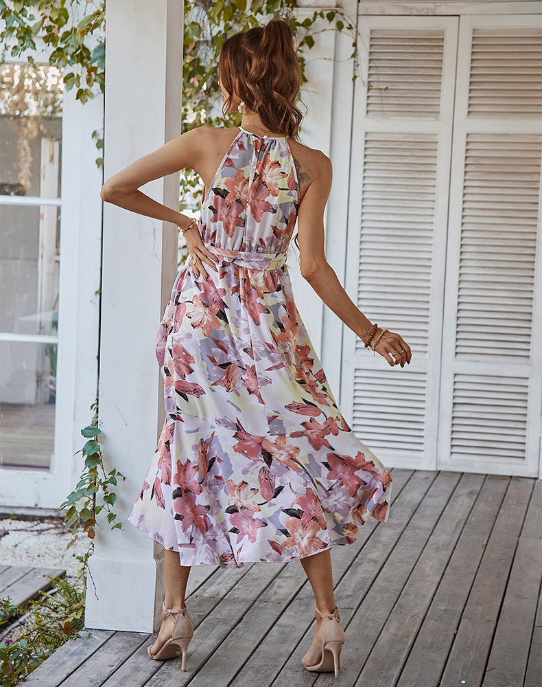 Sexy Halter Women Casual Summer Holiday Dresses