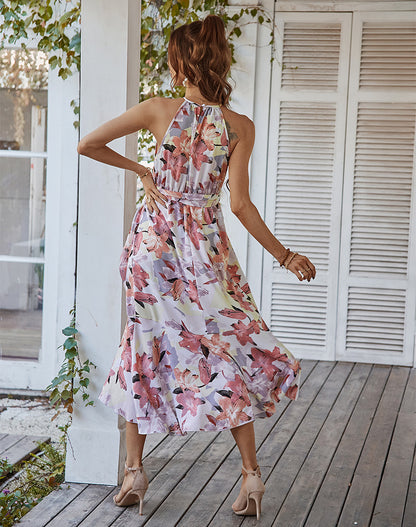 Sexy Halter Women Casual Summer Holiday Dresses