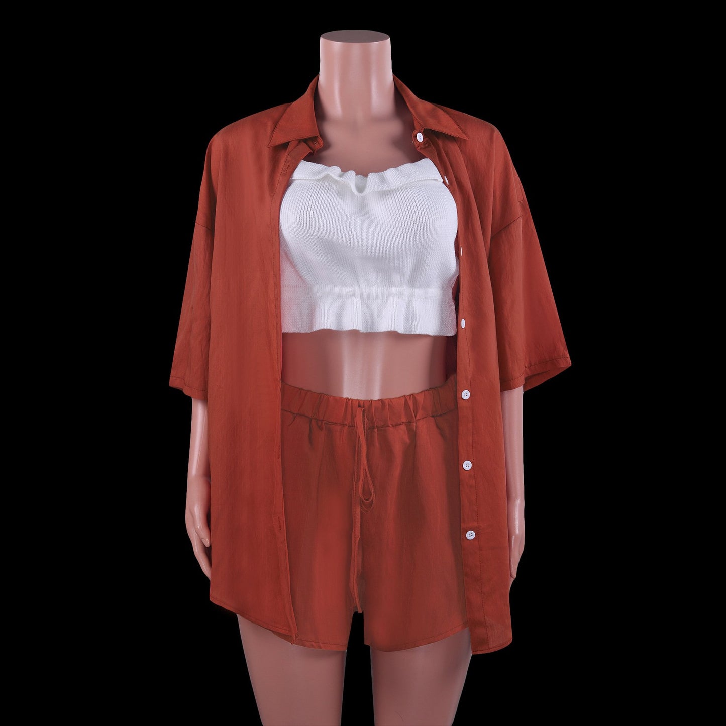 Casual Women Summer Fashion Two Pieces Suits