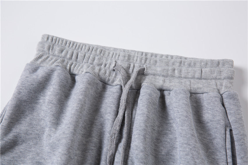 Casual Pullover Hoodies and Sports Pants Sets for Women and Men