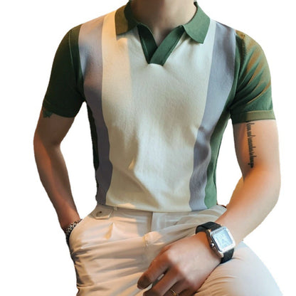 Summer Business Men Polo T Shirts