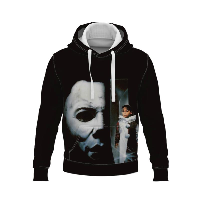New Halloween Plus Sizes Men's Hoody Sweaters-STYLEGOING