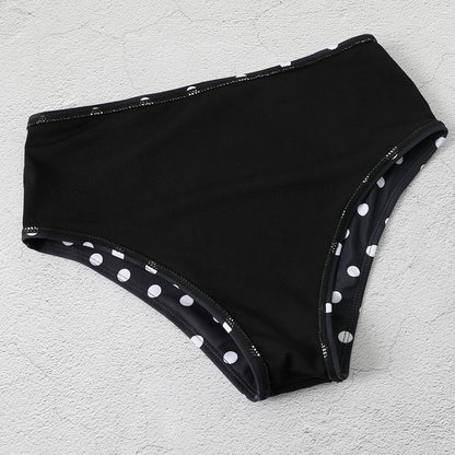 Black Dot Long Sleeves Surf Wear for Women