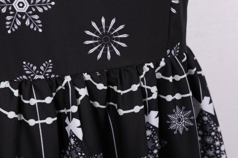Merry Christmas Fashion Women Lace Sleeves Dresses