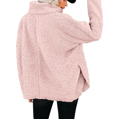 Women Warm Turtleneck Woolen Plus Sizes Winter Sweaters