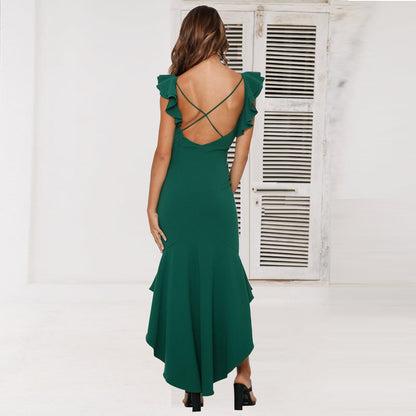 Sexy Backless Women Party Mermaid Dresses