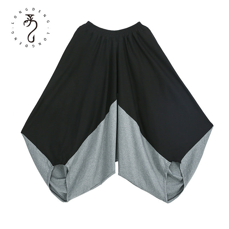 Summer Elastic Waist Plus Sizes Harem Pants for Women