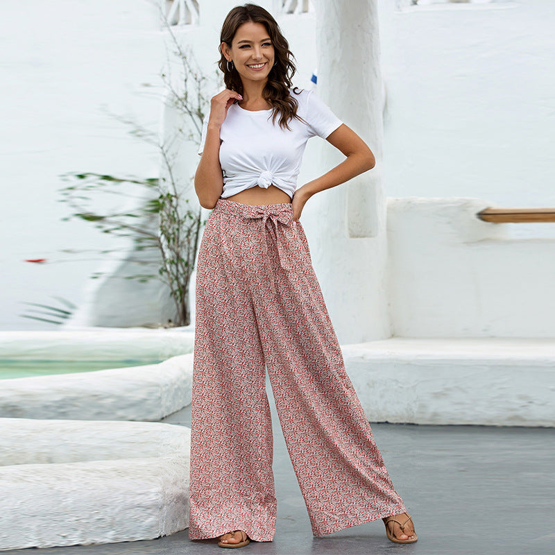 Summer Loose Wide Legs Pants for Women