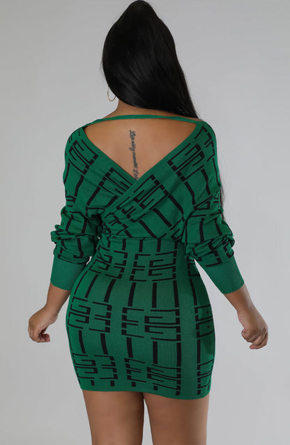 Sexy Long Sleeves Mini Dresses
