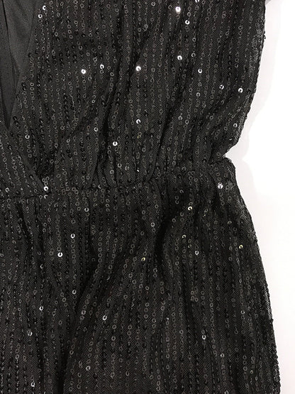 Sexy Sequined Party Little Black Dresses