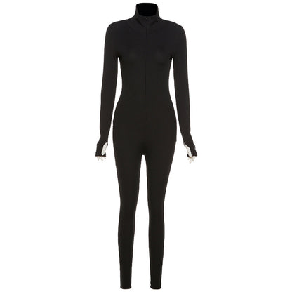 Sexy High Neck Exercising Yoga Jumpsuits