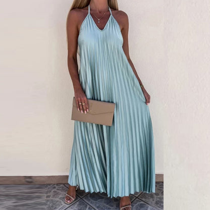 Summer Halter Backless Dresses