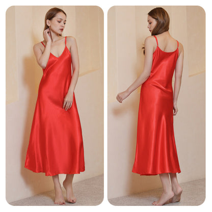Sexy Satin Women Night Dresses