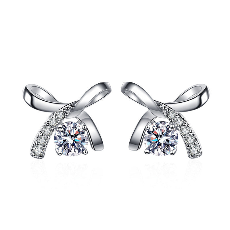 Butterfly Design Sterling Sliver Earrings