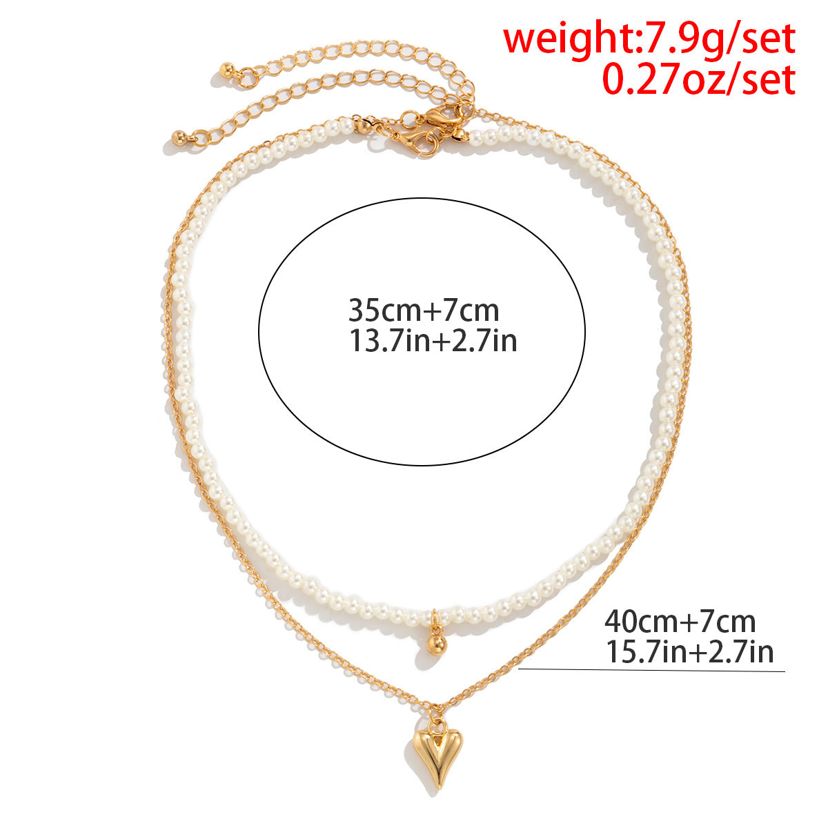 Fashion Metal Sweetheart Design Necklace for Women