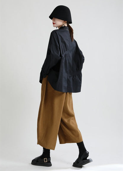 Vintage Women Causal Wide Leg Pants