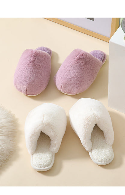 Anti Skip Velvet Plush Winter Slippers