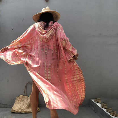 Women Plus Sizes Summer Cover Ups-STYLEGOING