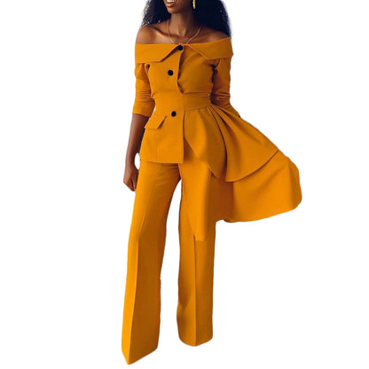 Designed Fashion Women Blazers & Pants Outfits