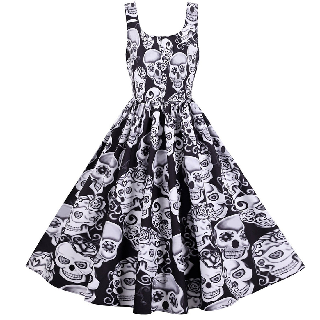 Sexy Tank Top Vintage Halloween Dresses-STYLEGOING