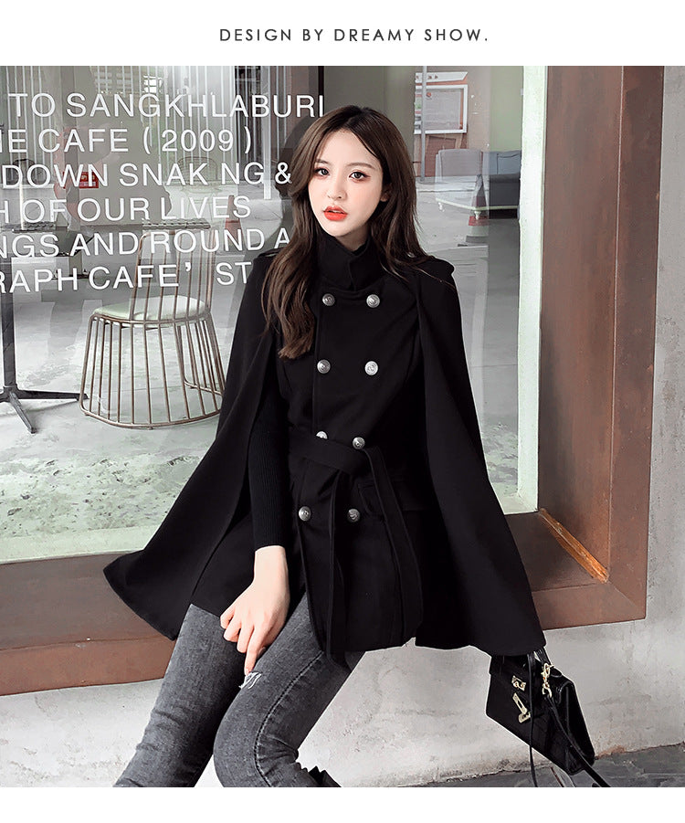 Designed Fashion Women Fall Overcoats