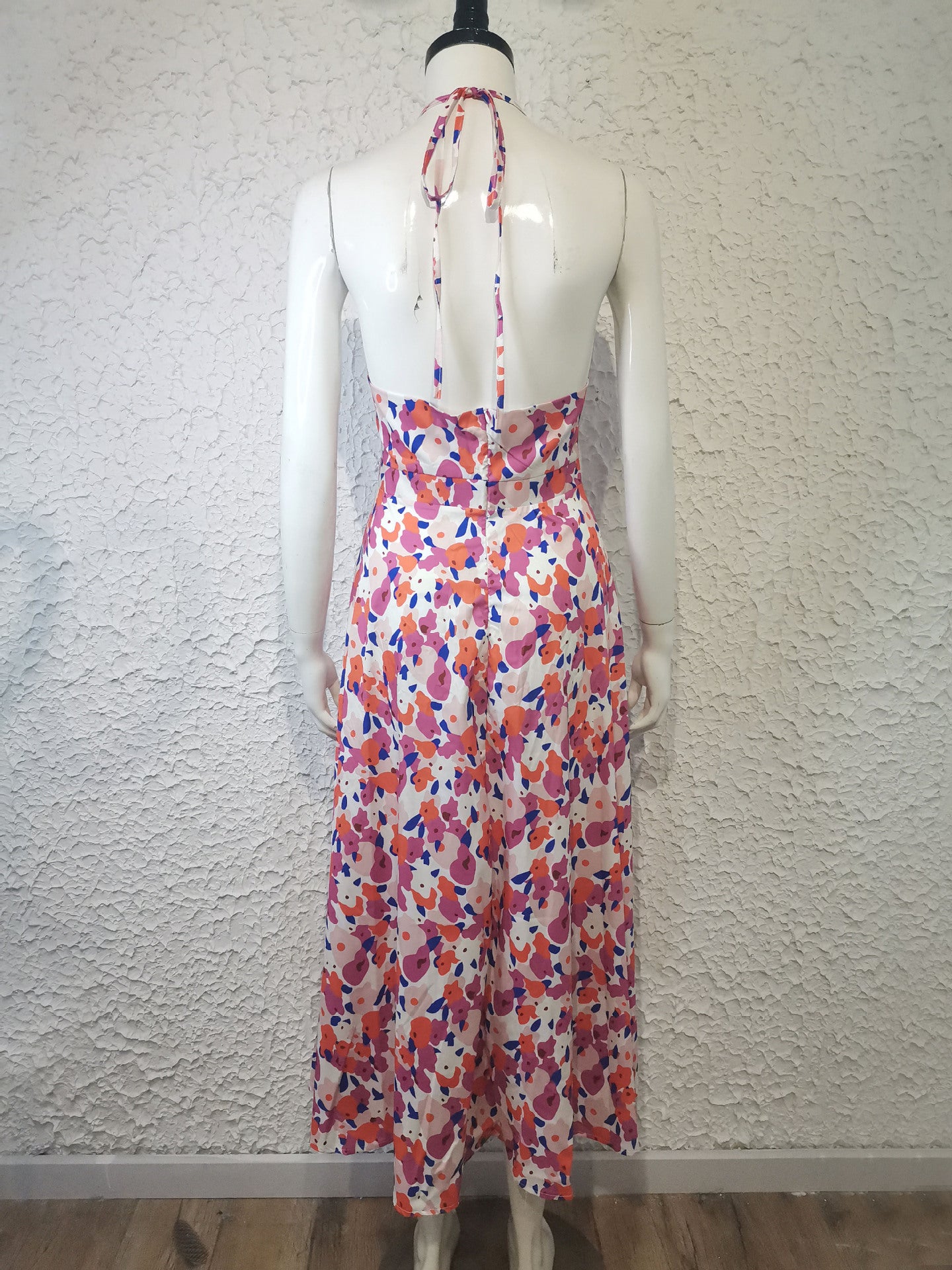 Sexy Floral Print Long Boho Summer Beach Dresses