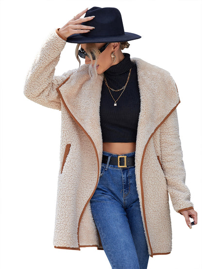 Casual Women Double Sided Woolen Coats