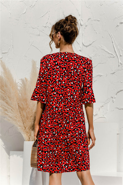 Casual Short Cake Style Daily Dresses