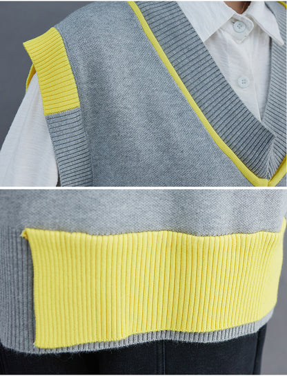 Plus Sizes Knitting Vest for Women & Men