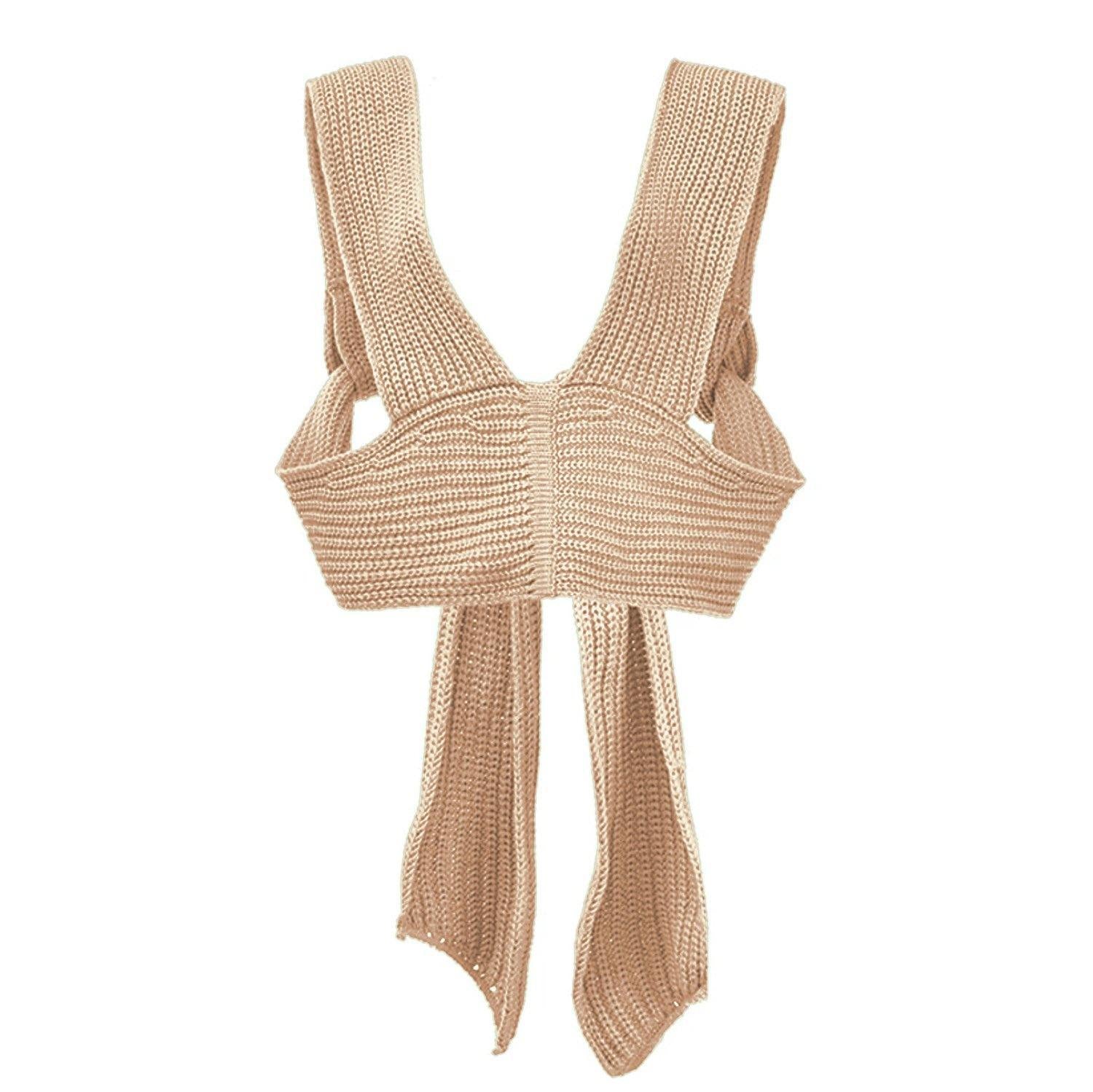 DIY Knitting Bangdage Tops-STYLEGOING