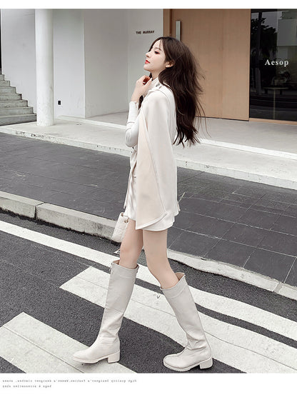 Designed Fashion Women Fall Overcoats