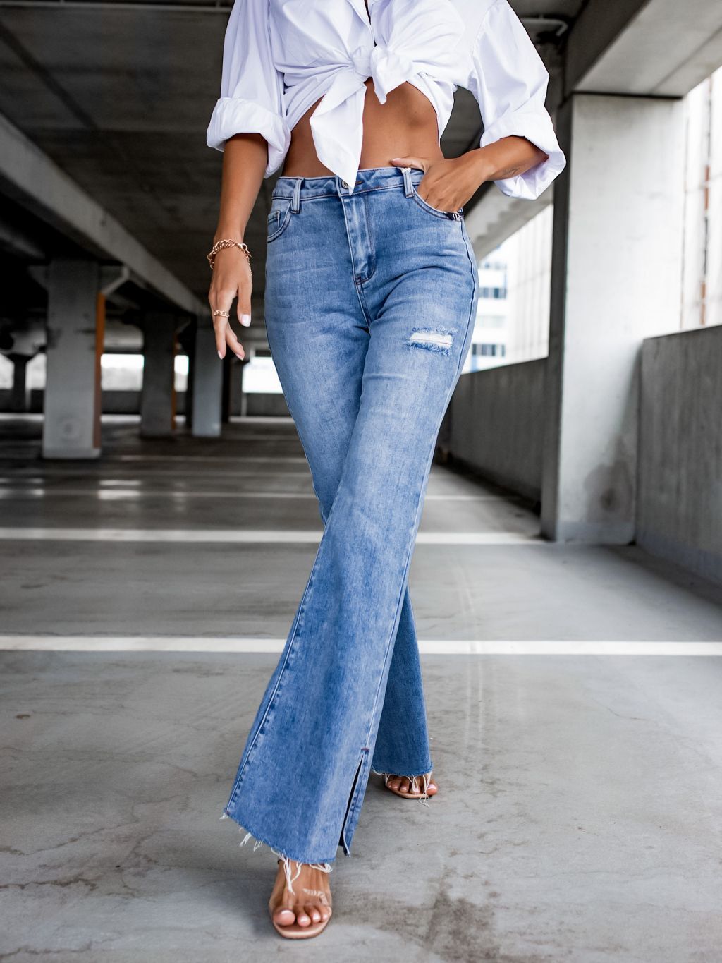 Casual Straight Women Autumn Jeans