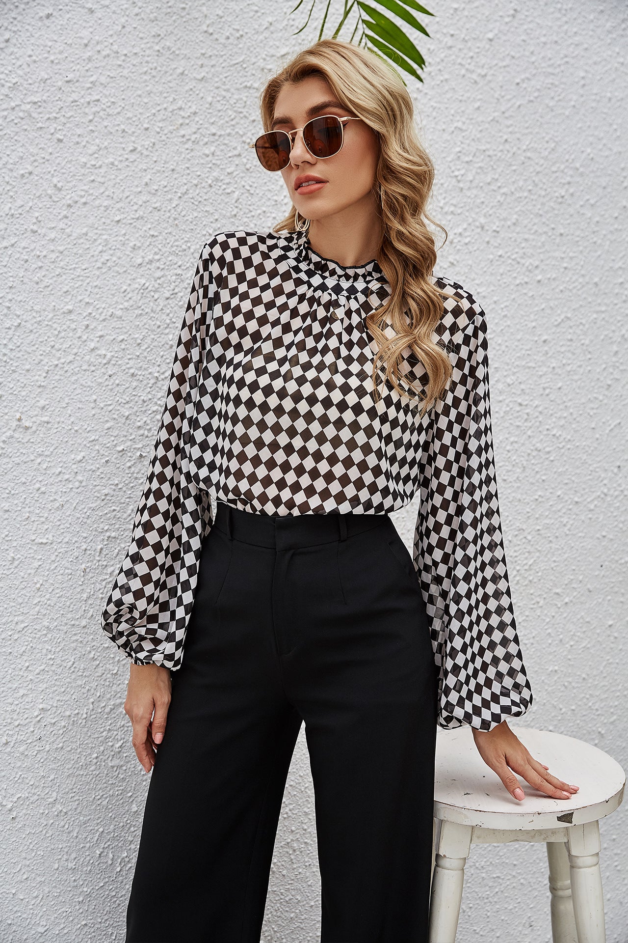 Casual Chiffon Women Blouses