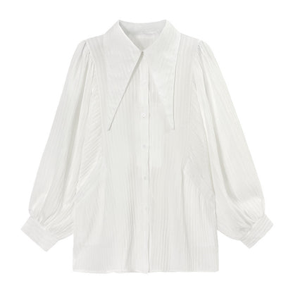 Designed See Through Long Sleeves Shirts for Women