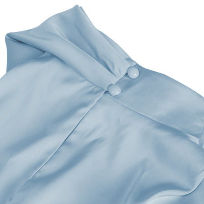 Sexy High Neck Tops and Long Skirts Two Pieces Evening Dresses