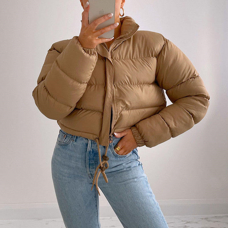 Fashion Women Cotton Short Winter Coats