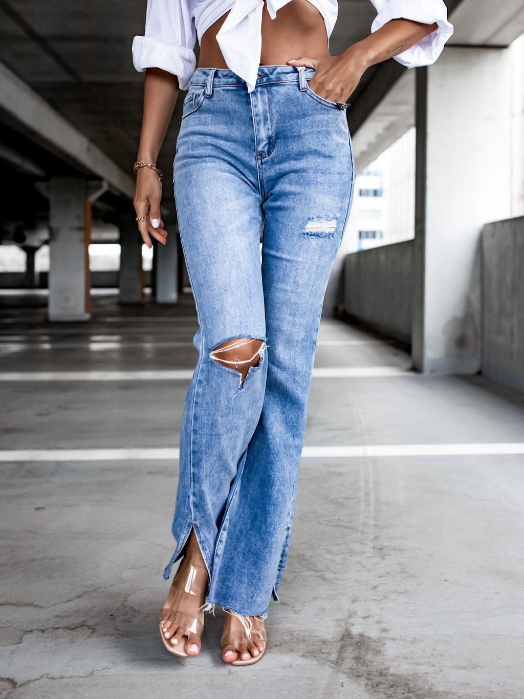 Casual Straight Women Autumn Jeans