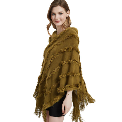 Fashion Knitting Women Capes