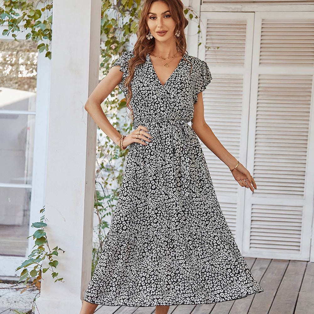 Fairly Floral Print Summer Holiday Dresses