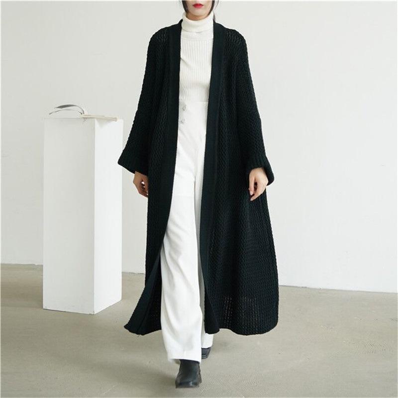 Plus Sizes Loose Knitting Women Overcoat-STYLEGOING